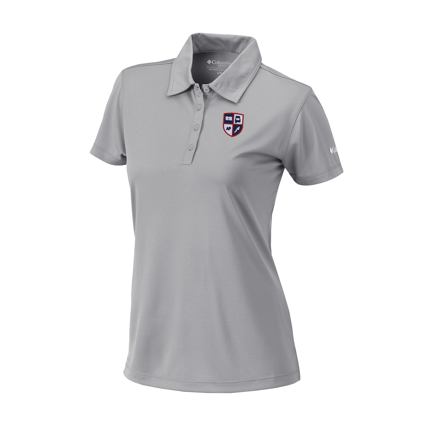 Women's Omni-Wick Birdie Polo - cool grey