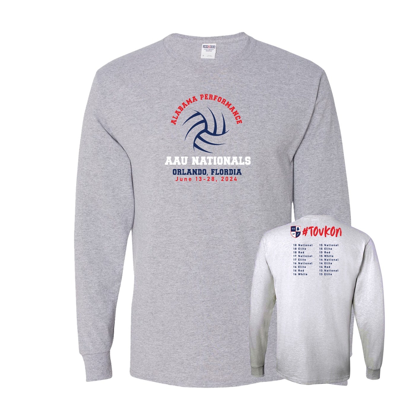 Dri-Power Long Sleeve T-Shirt - Athletic Heather