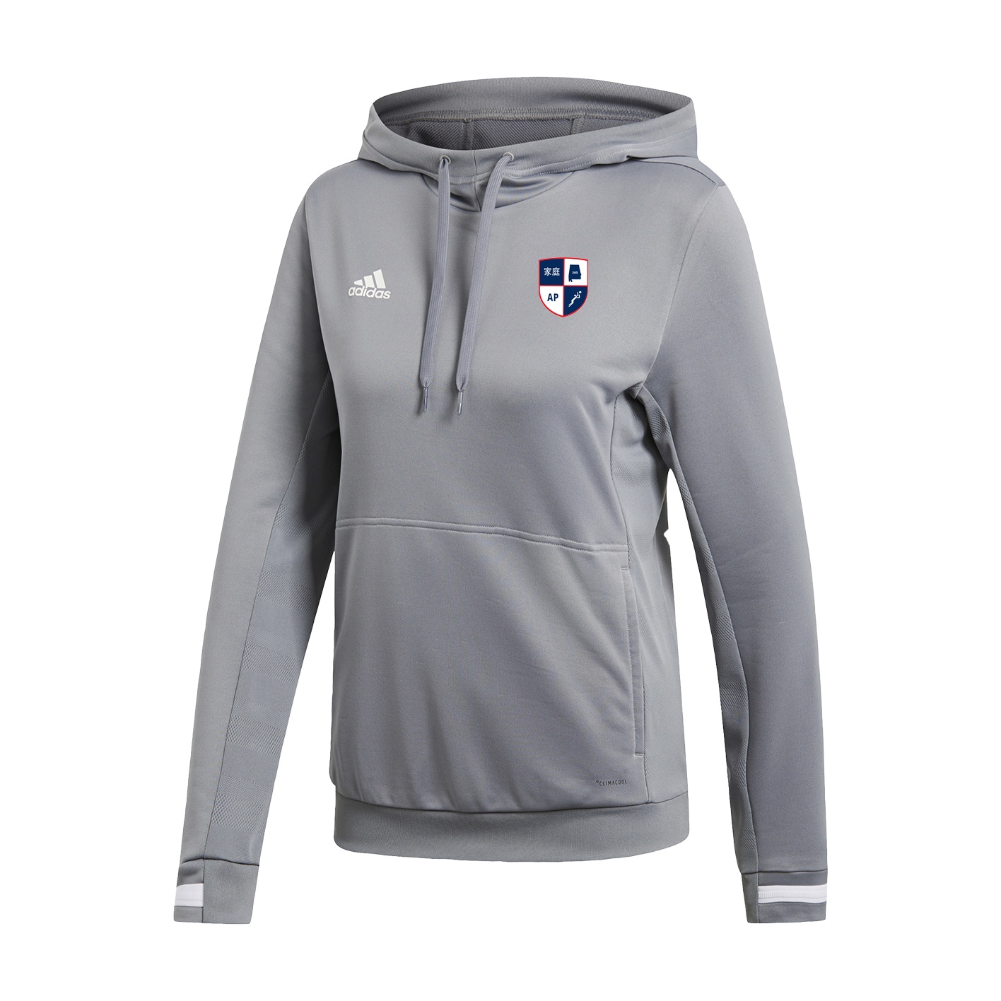 Women's Team19 1/4 Hoody - Grey