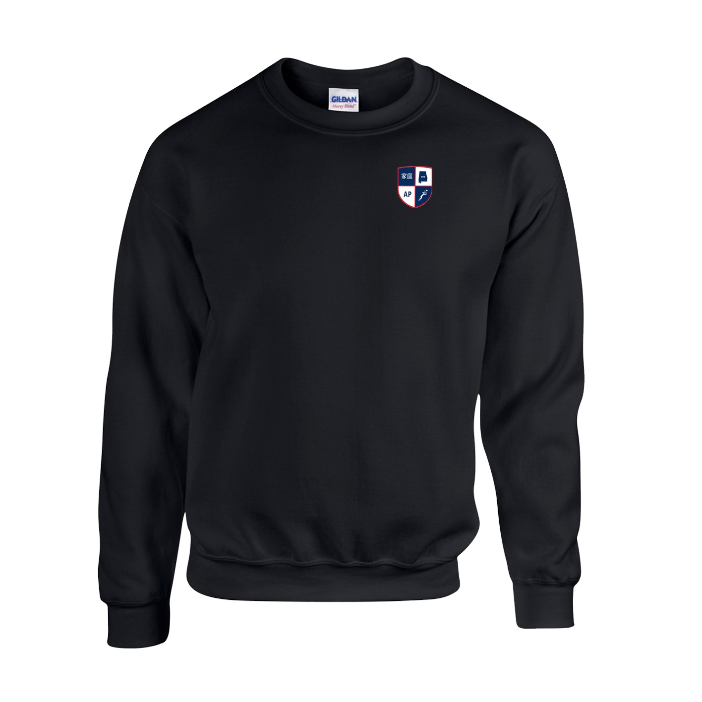 Fleece Crewneck - Black