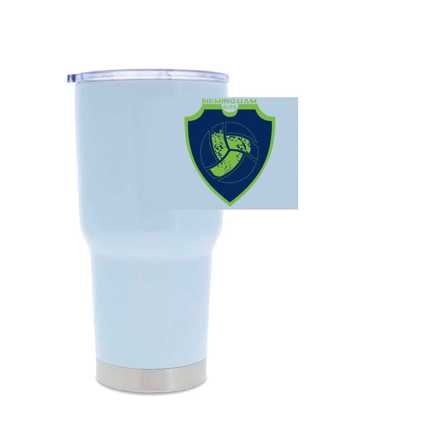 30oz Stainless Steel Tumbler - White
