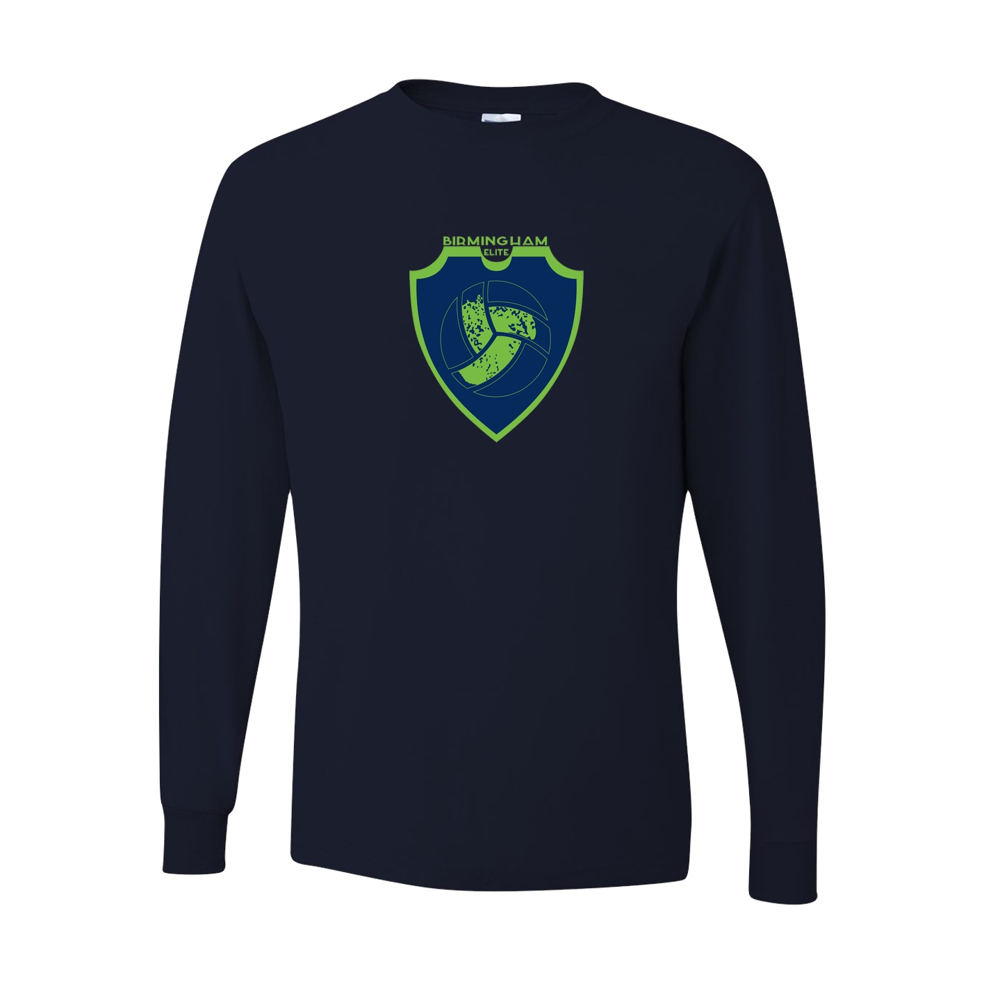 Youth Dri-Power Long Sleeve T-Shirt - Navy