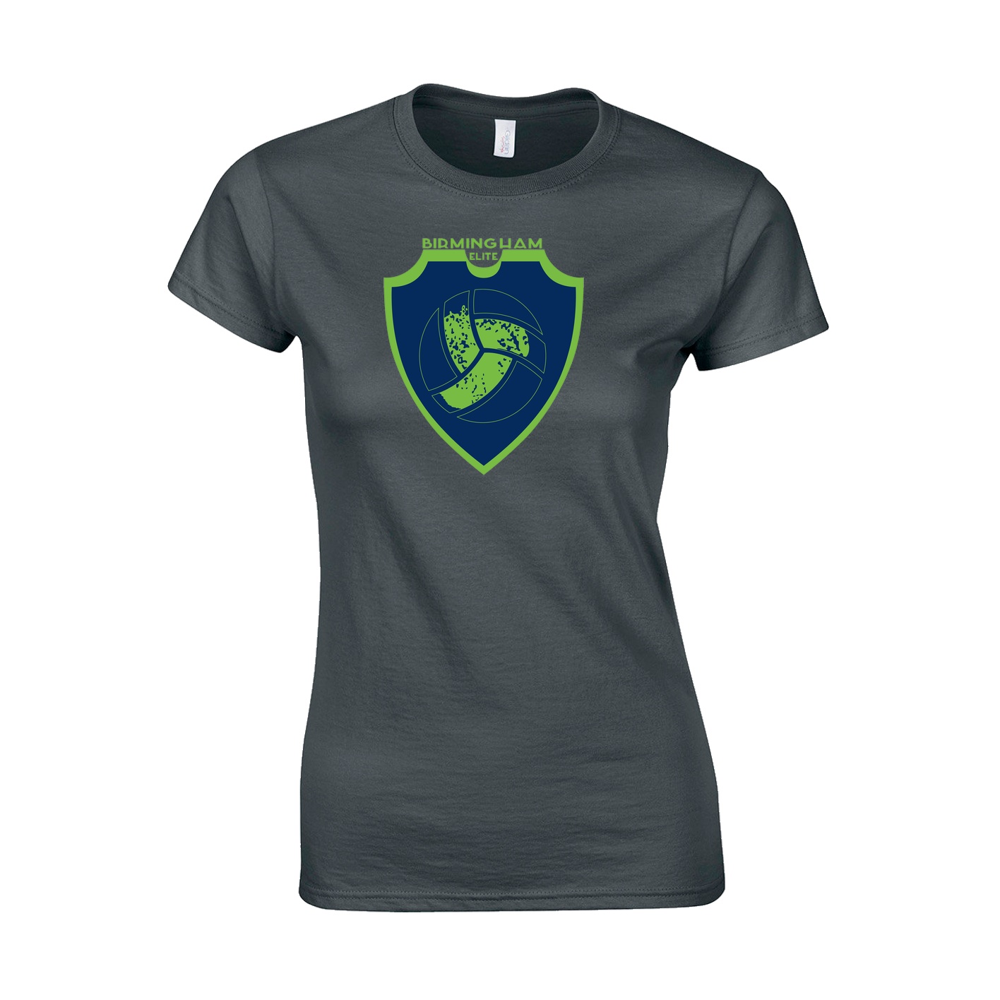 Women's Semi-Fitted Classic T-Shirt  - Charcoal