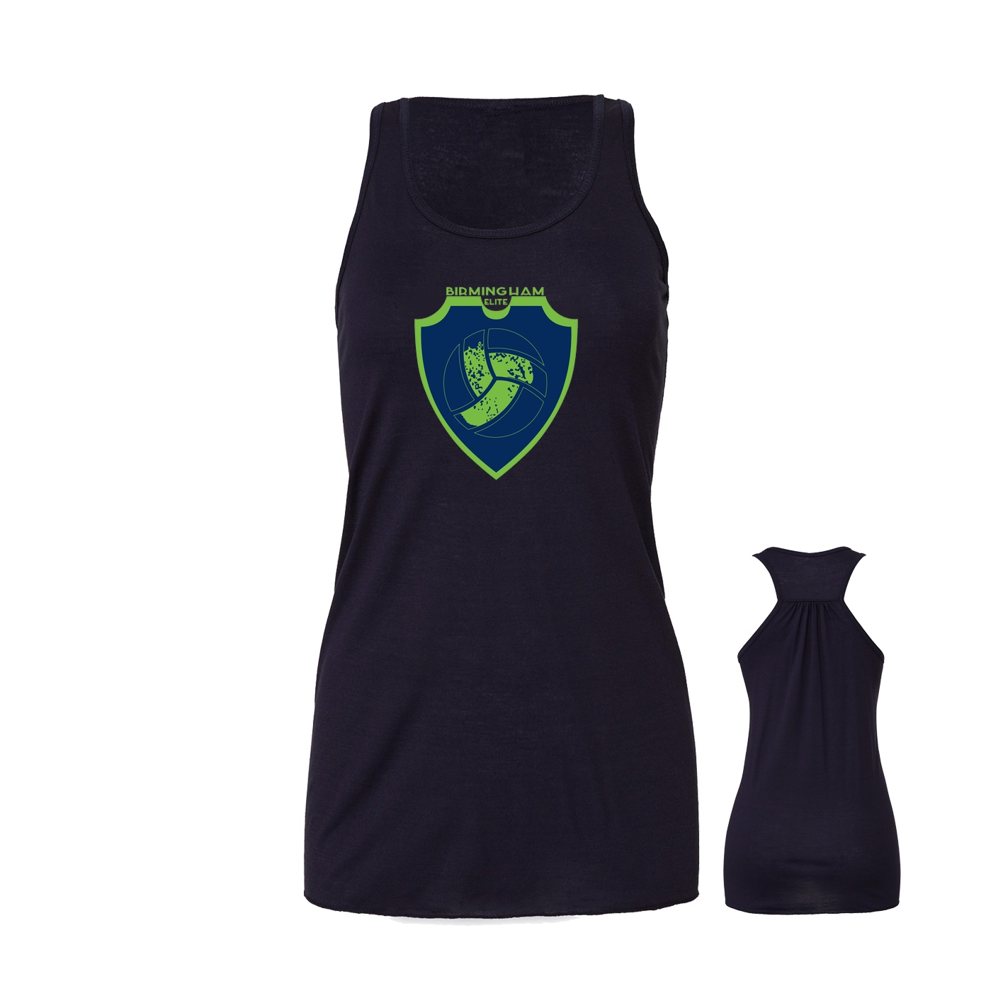 Women's Flowy Racerback Tank - Midnight
