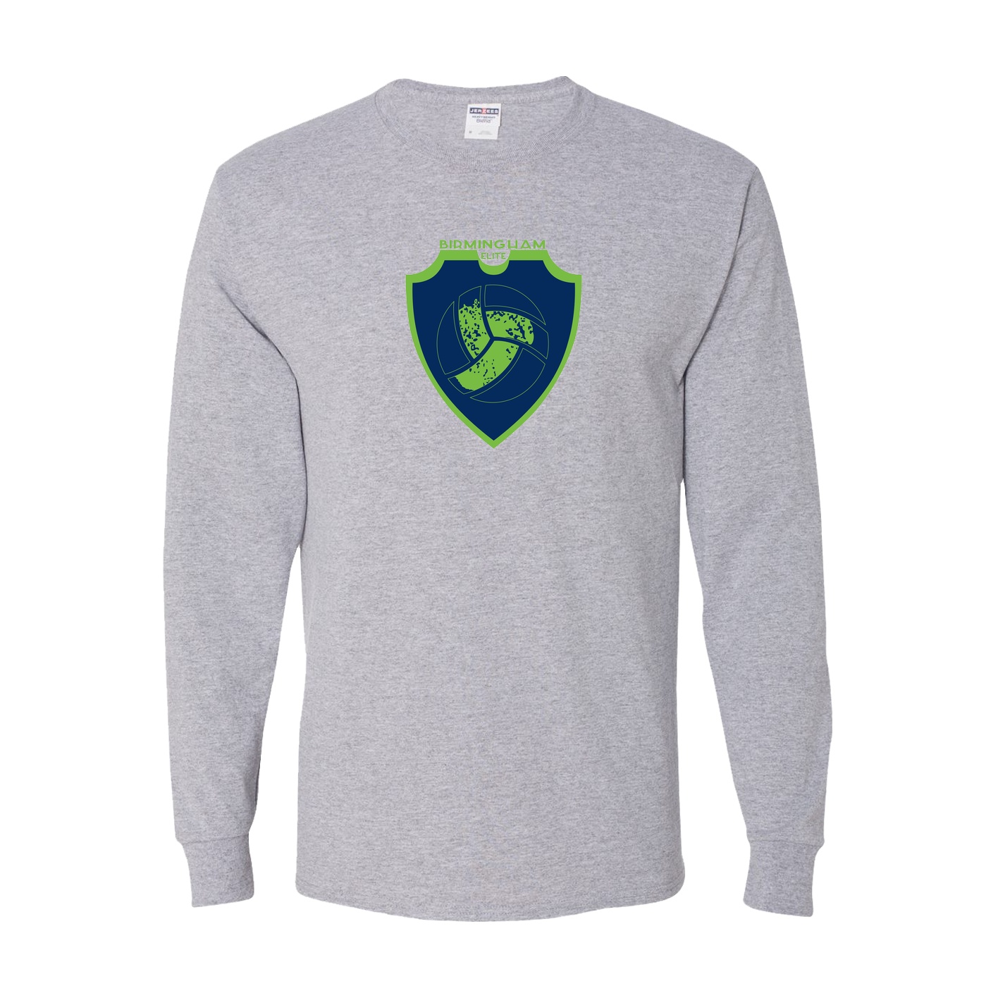 Youth Dri-Power Long Sleeve T-Shirt - Athletic Heather