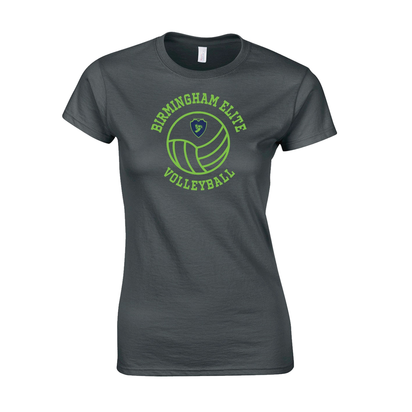 Women's Semi-Fitted Classic T-Shirt - Charcoal