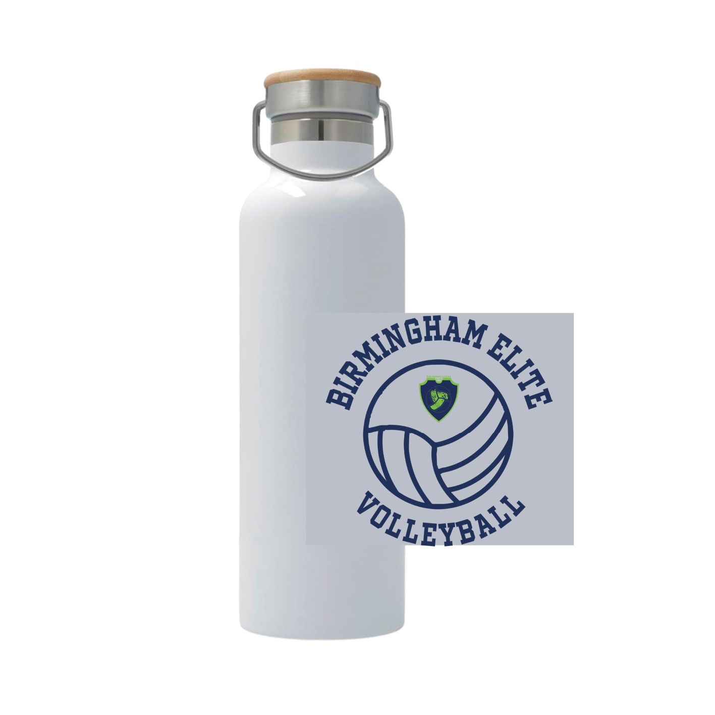 25oz Stainless Steel Thermos - White