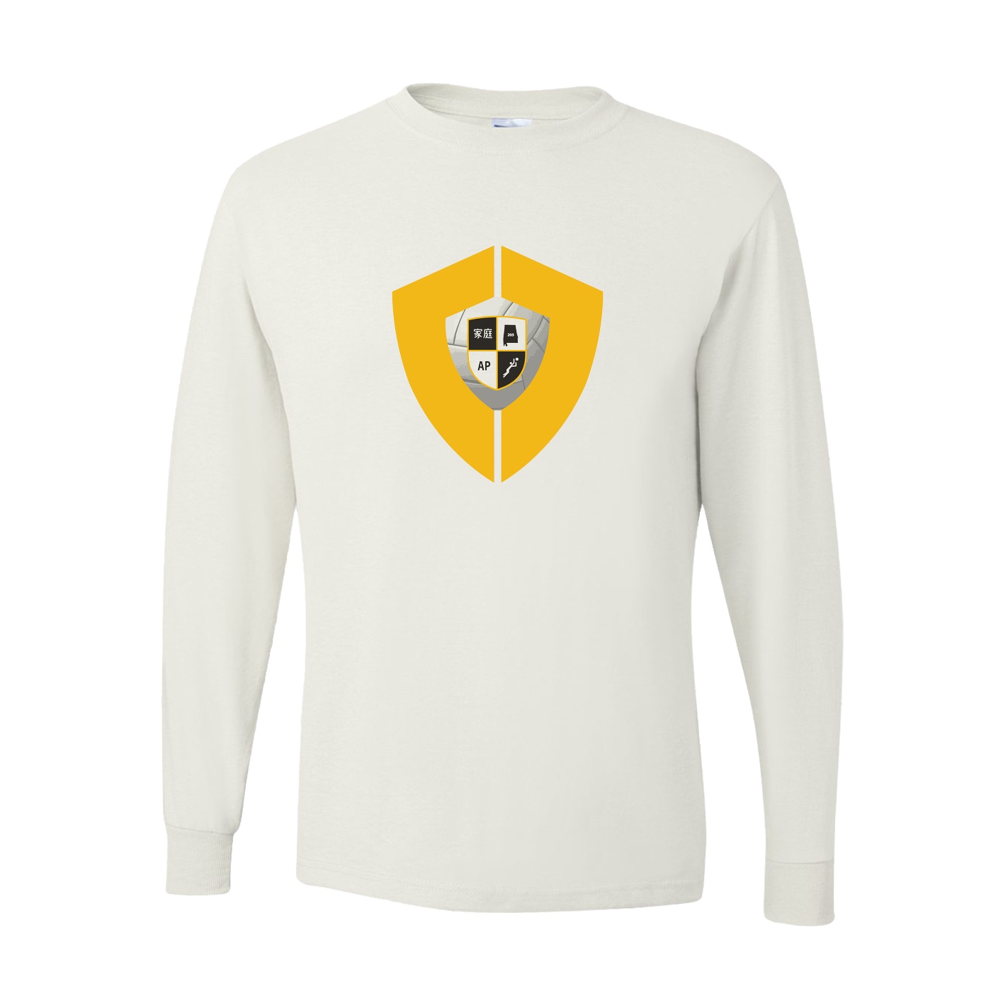 Long Sleeve Performance Shirt - White