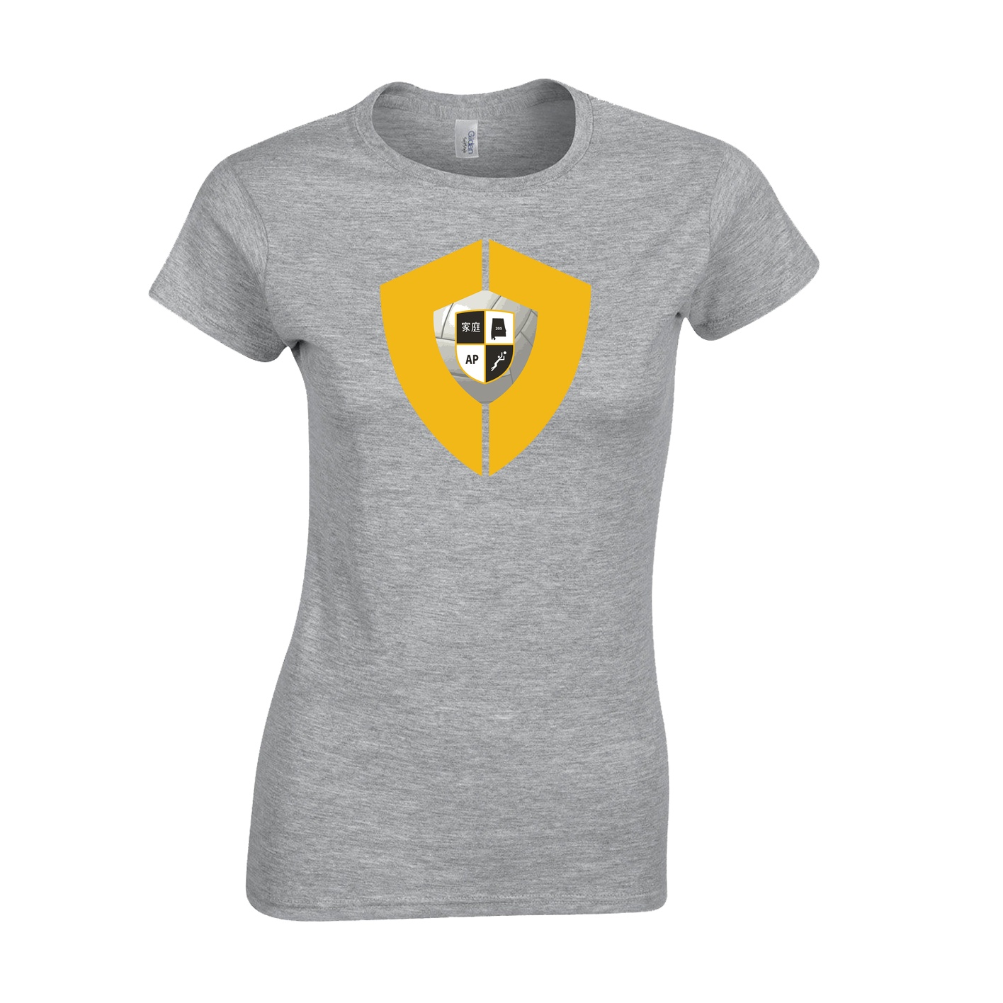 Women's Semi-Fitted Classic T-Shirt - Sport Grey