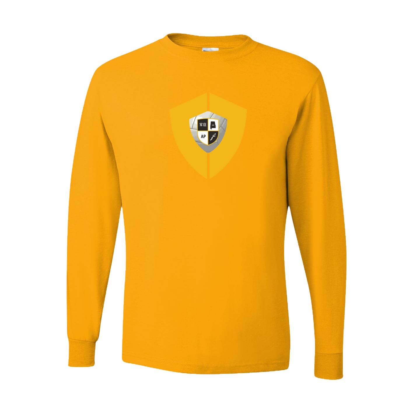 Dri-Power Long Sleeve T-Shirt - Gold