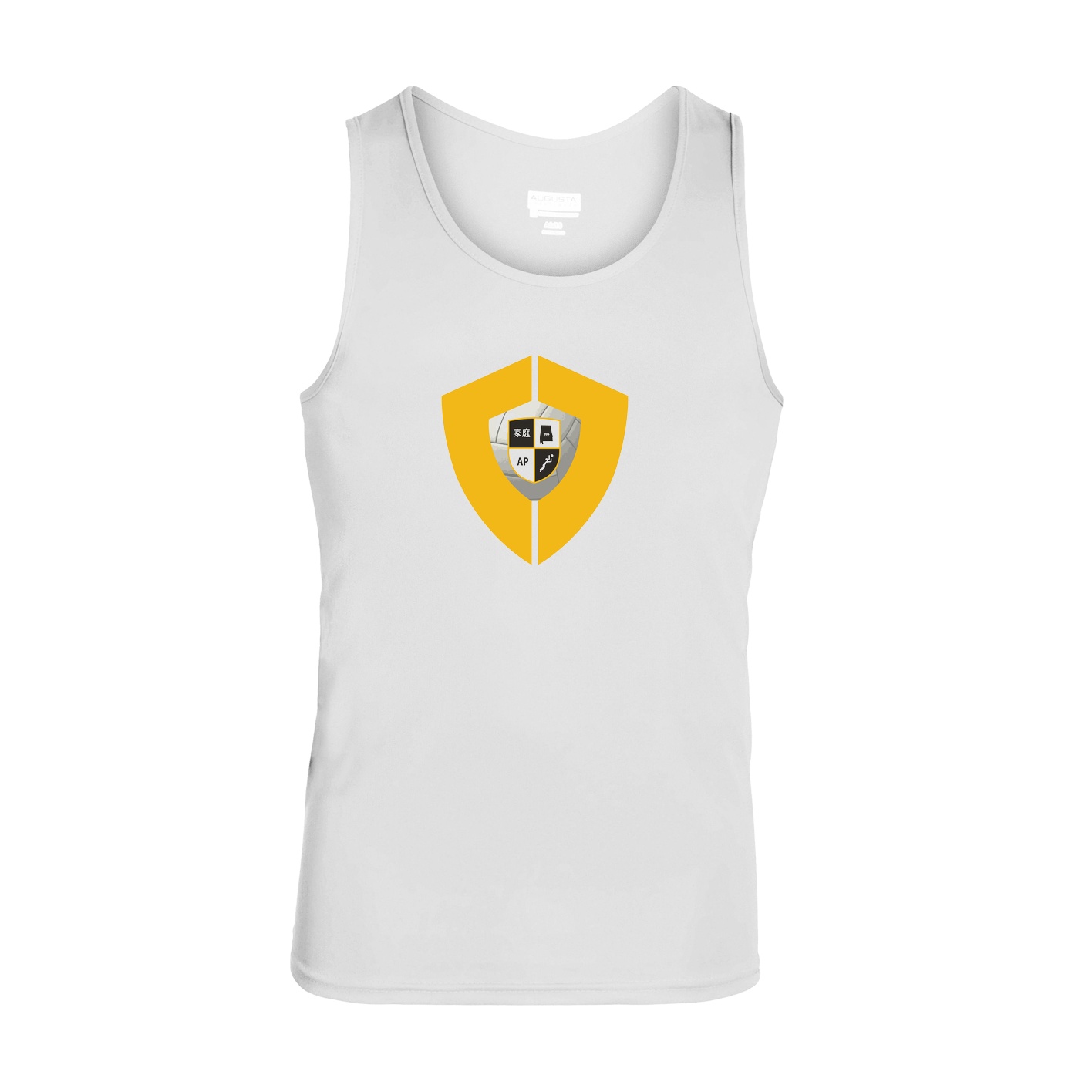 Youth Performance Tank - White