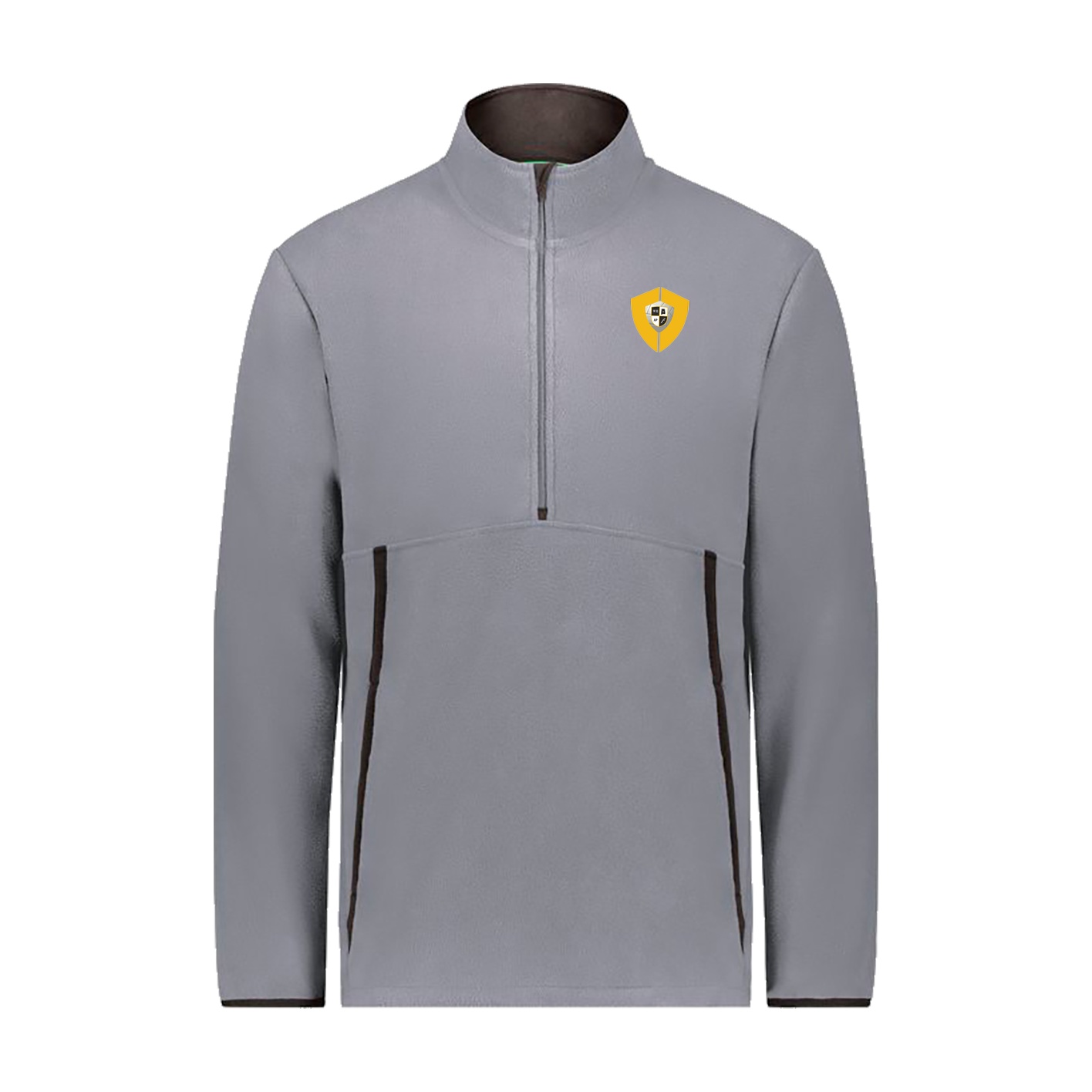 Augusta Chill Fleece 2.0 1/2 Zip Pullover - Graphite