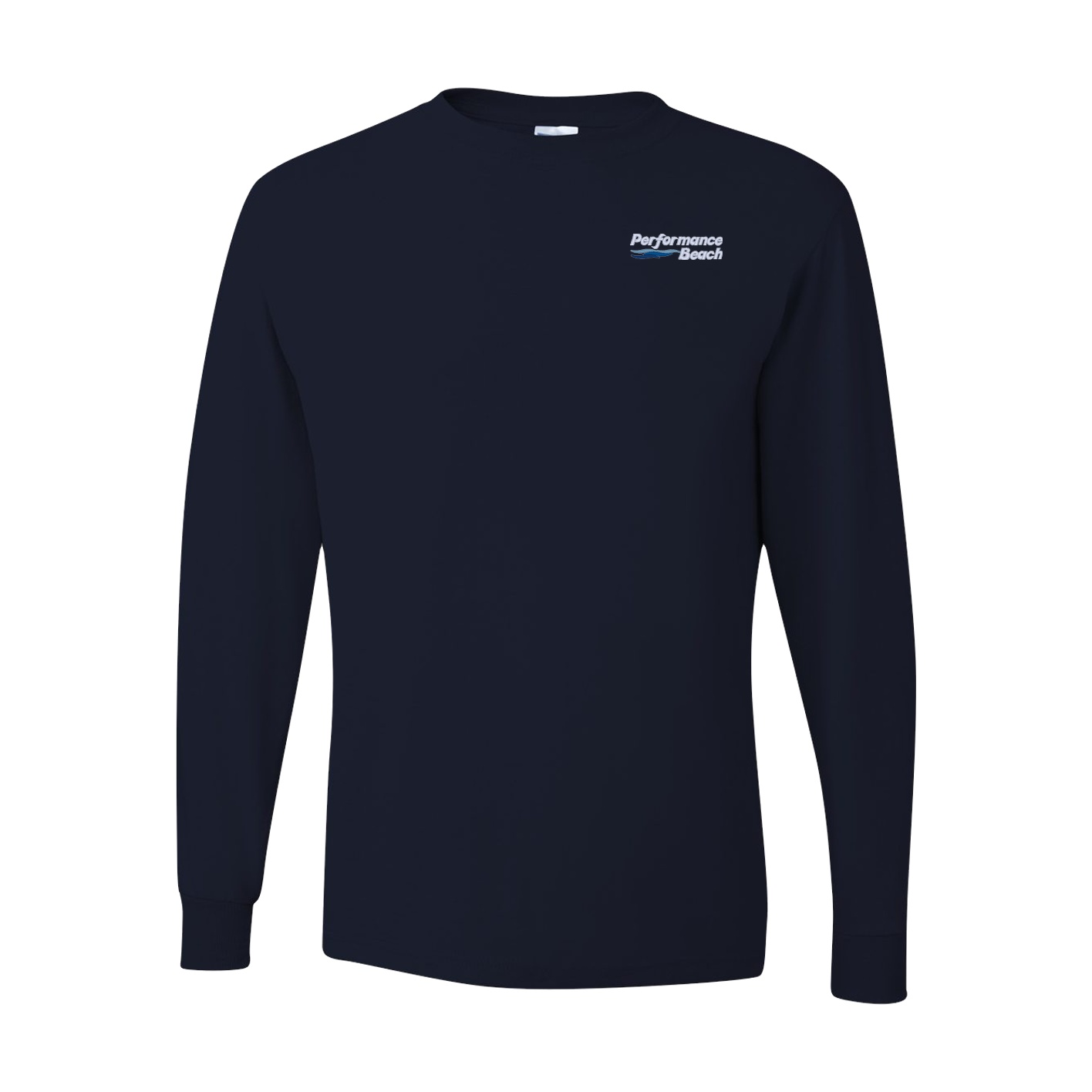 Youth Dri-Power Long Sleeve T-Shirt - Navy
