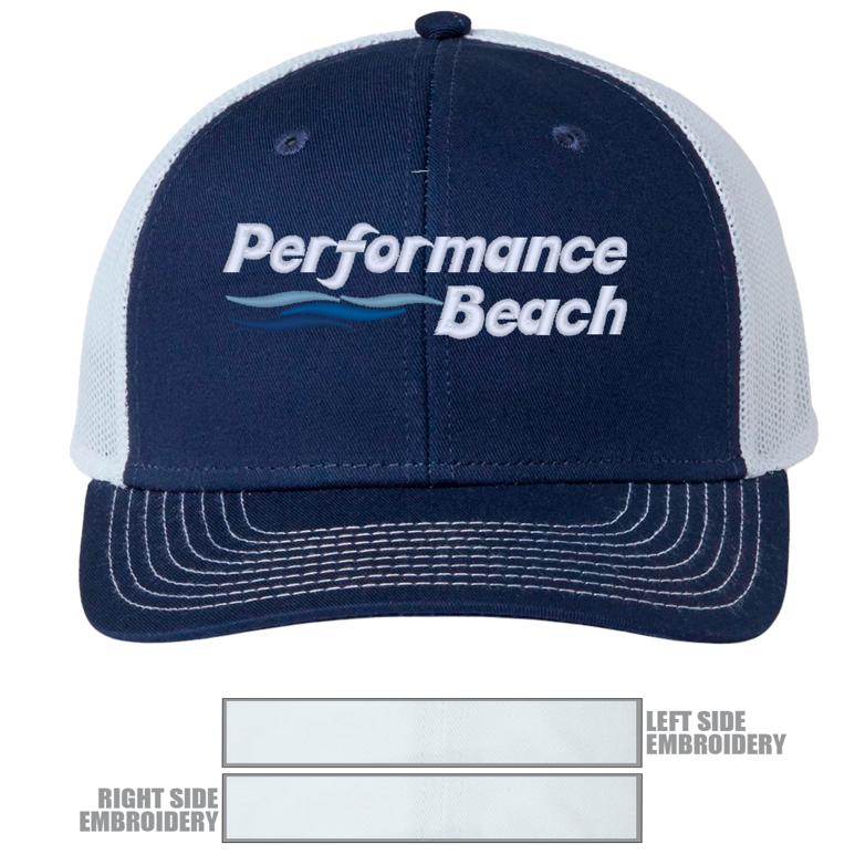 The Game Everyday Trucker Cap - Navy/ White