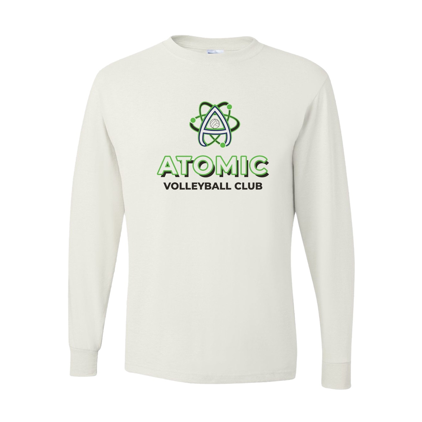 Youth Dri-Power Long Sleeve T-Shirt - White