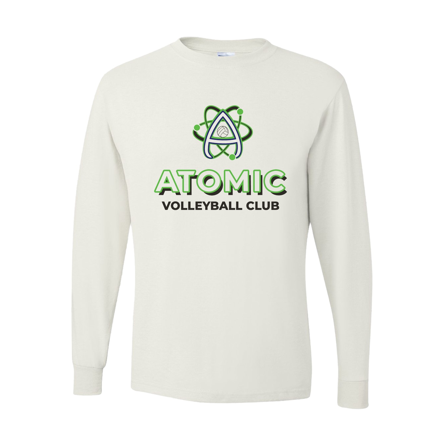 Youth Long Sleeve Performance Shirt - white
