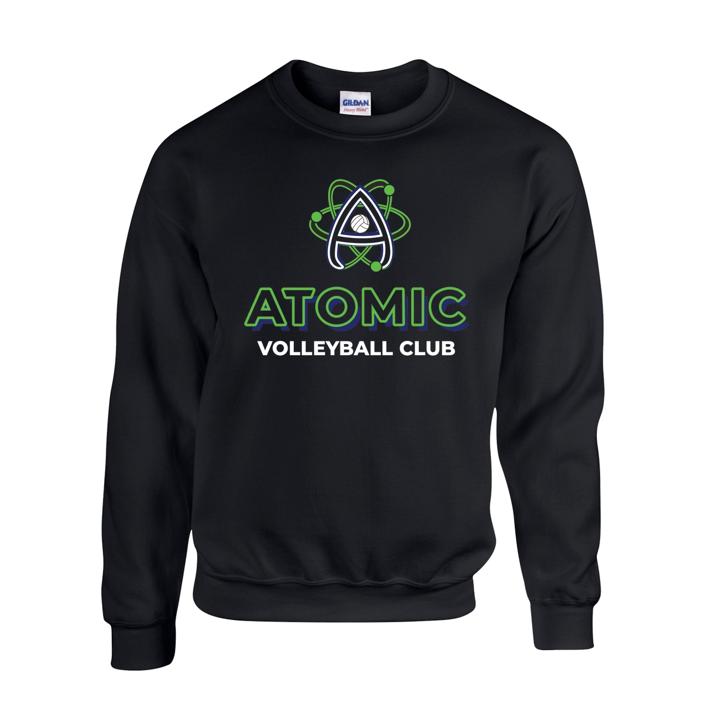 Fleece Crewneck - black