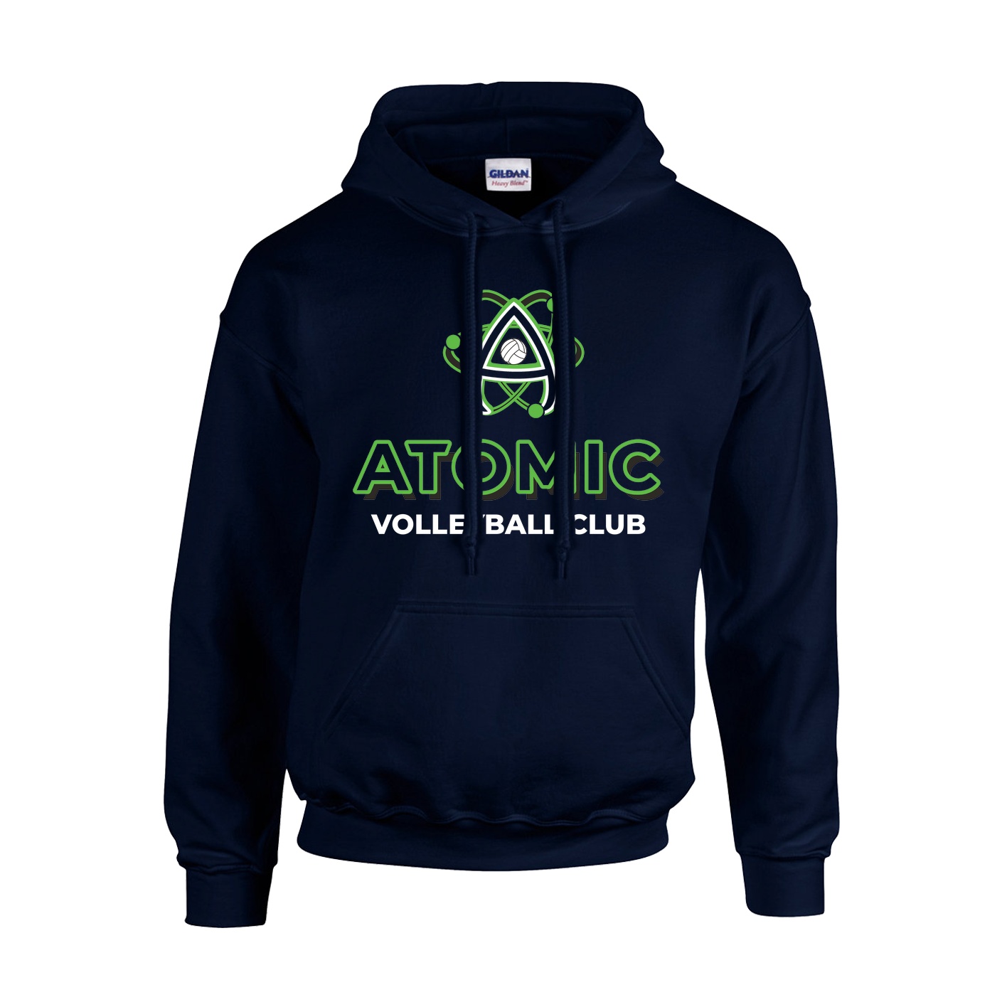 Fleece Hoodie - navy