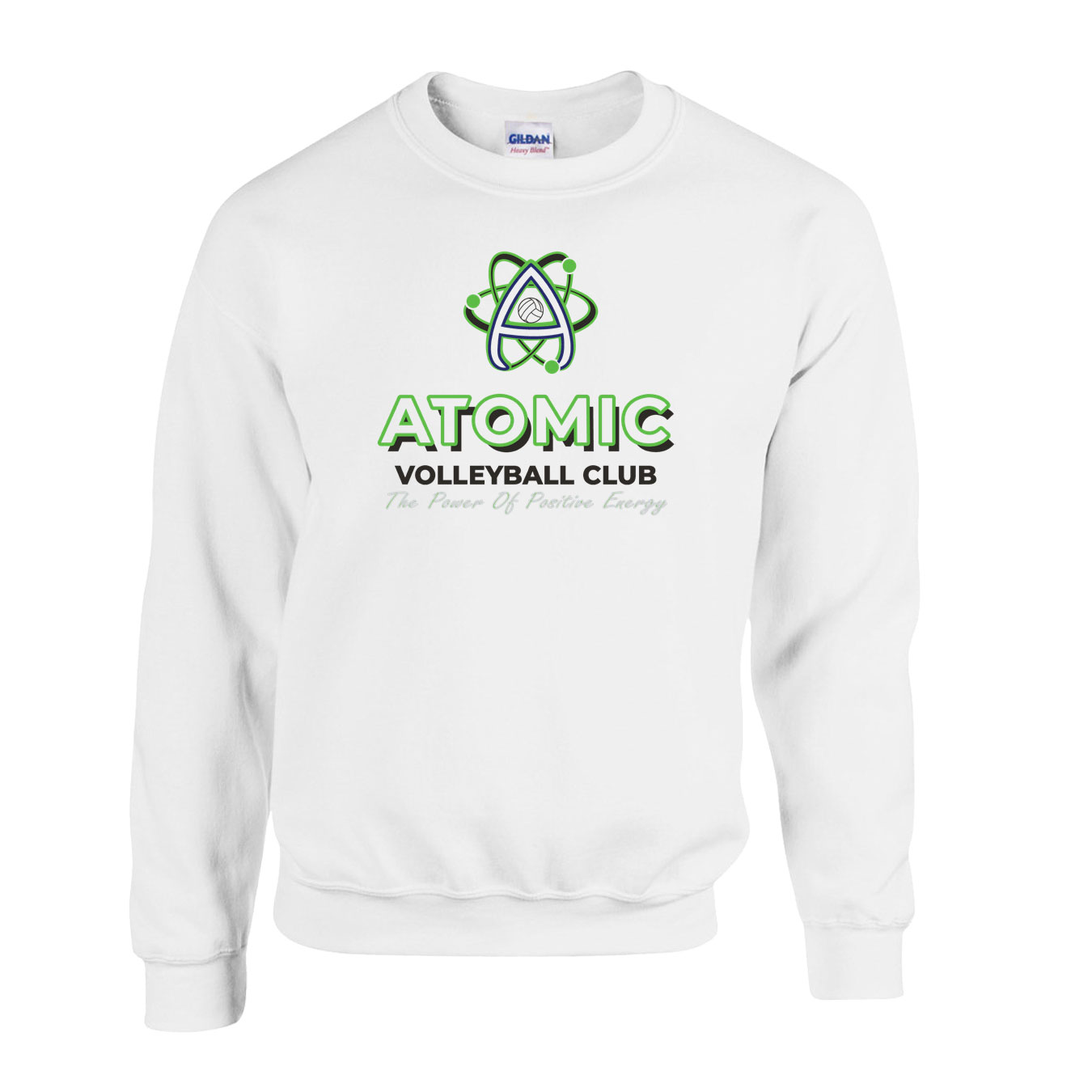 Fleece Crewneck - White
