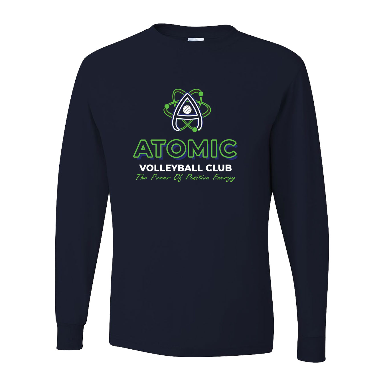 Dri-Power Long Sleeve T-Shirt - Black