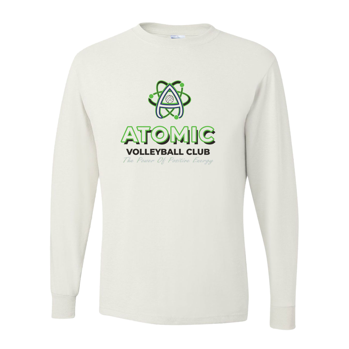 Youth Dri-Power Long Sleeve T-Shirt - White