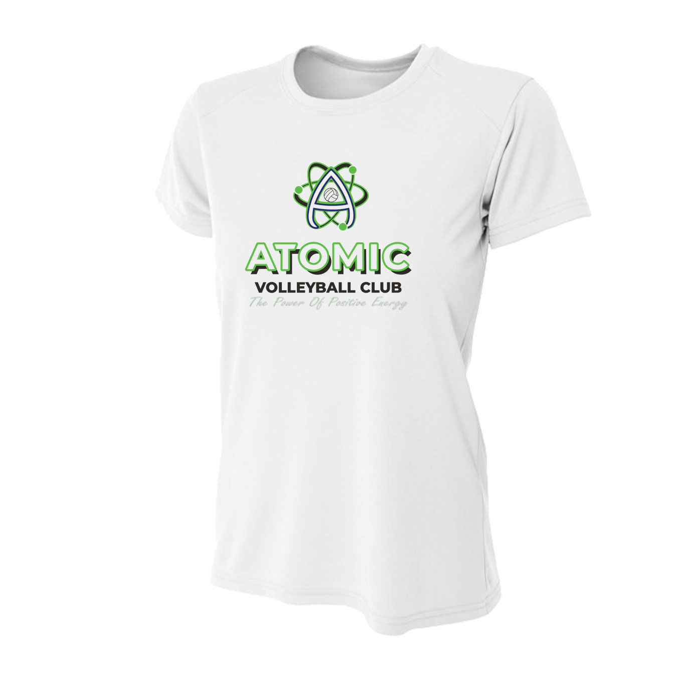 Women's Slim Fitting Performance T-shirt - White
