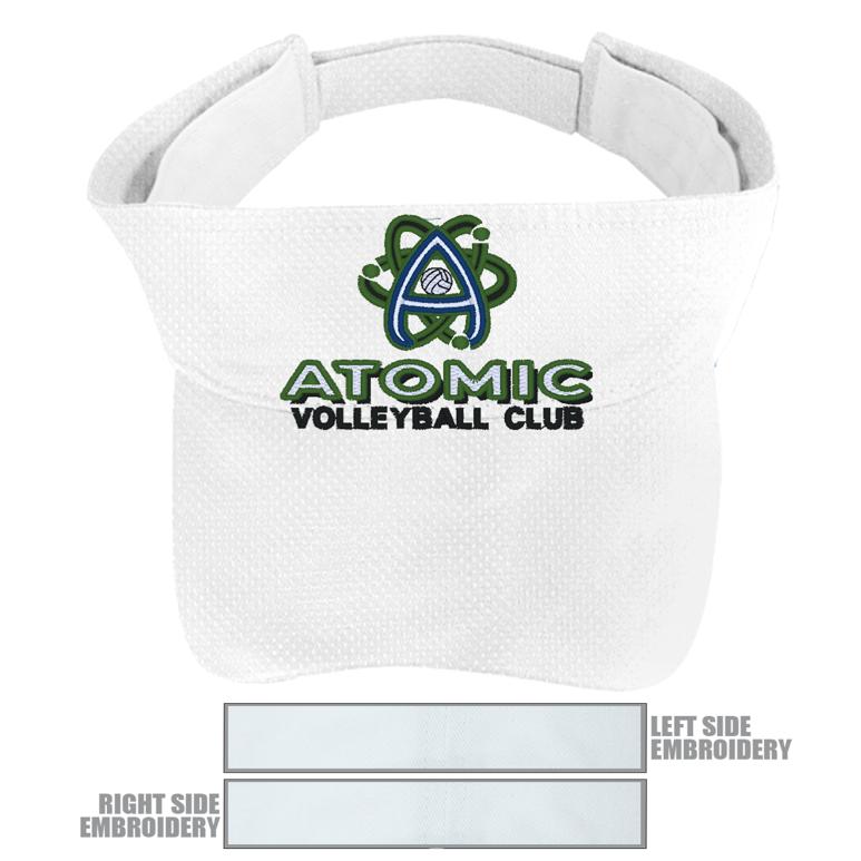 Athletic Mesh Visor - white
