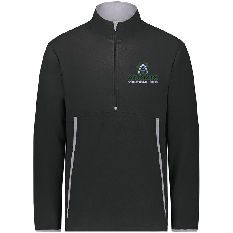 Augusta Chill Fleece 2.0 1/2 Zip Pullover - black