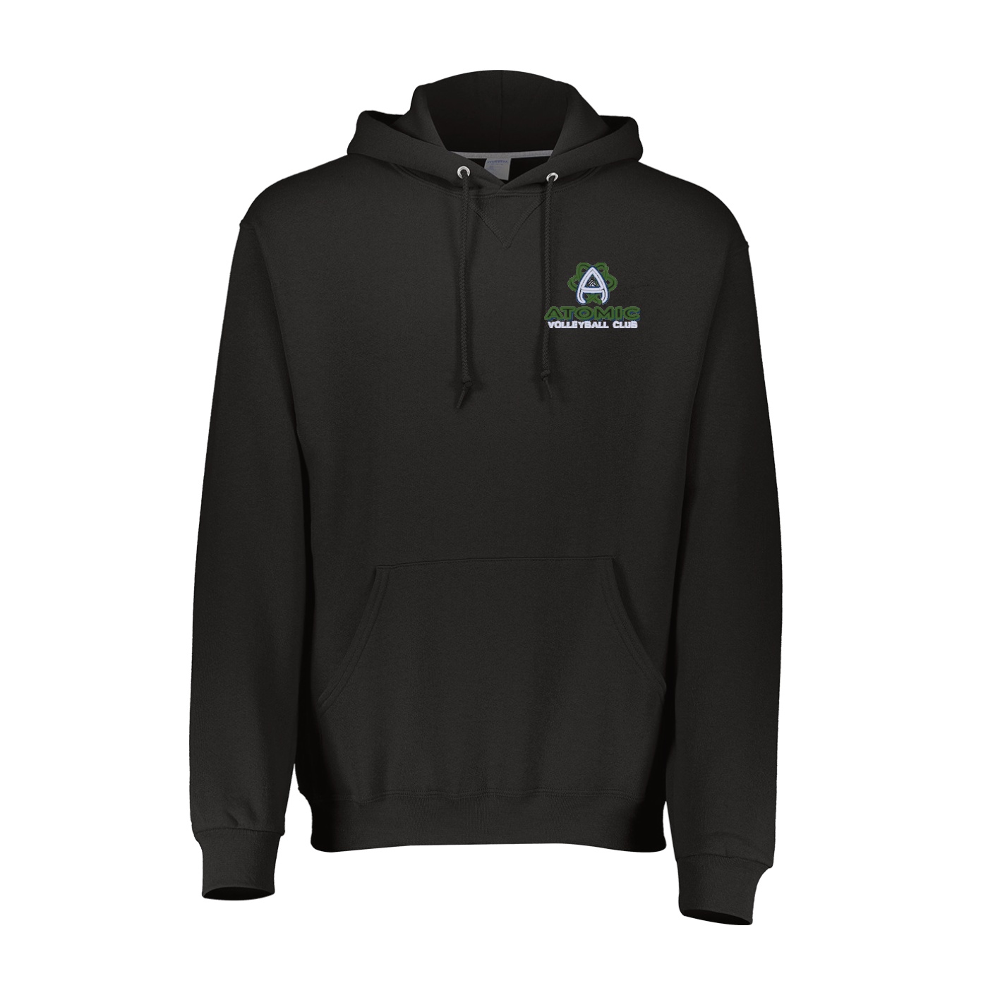 Russell Dri-Power Fleece Hoodie - Black