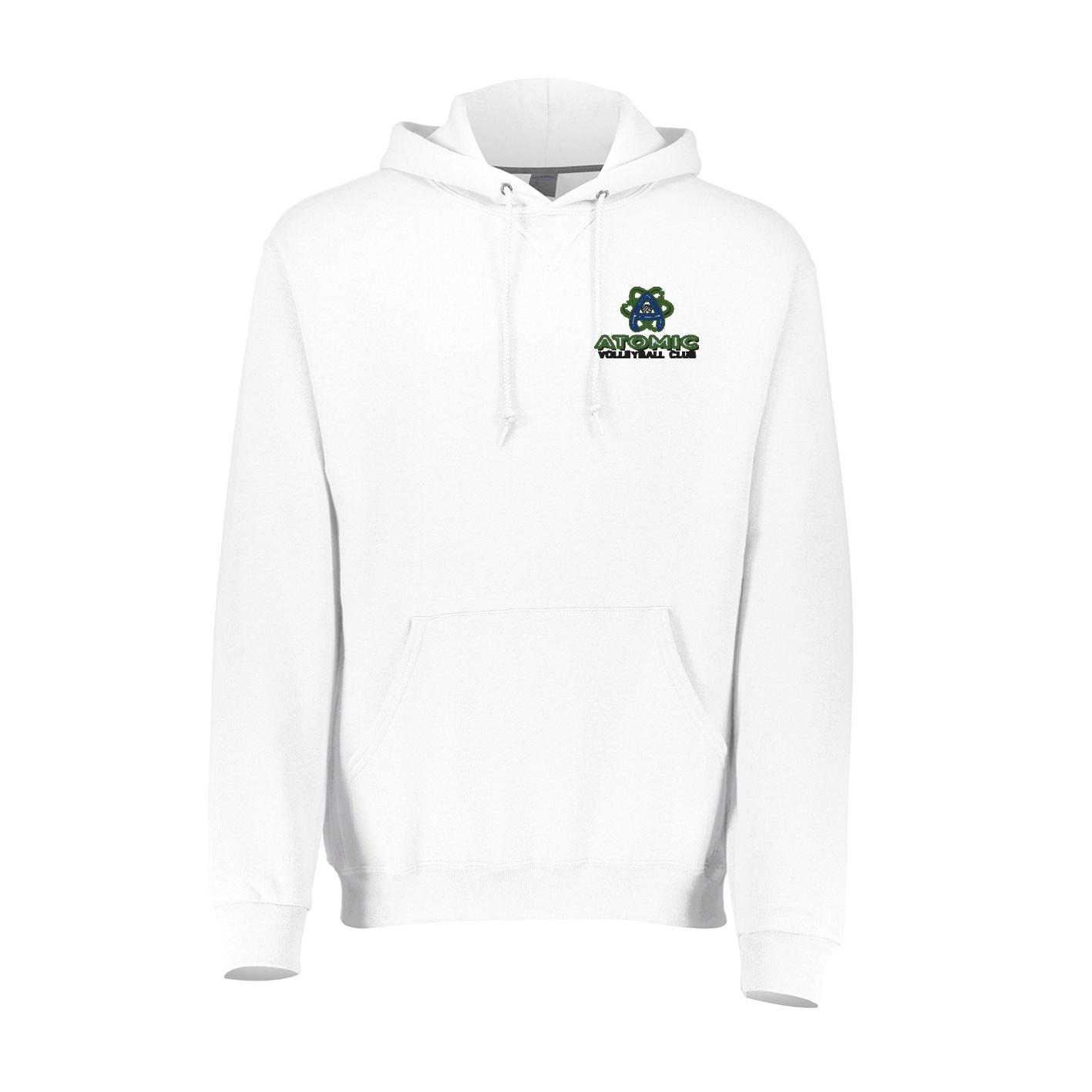 Russell Dri-Power Fleece Hoodie - White