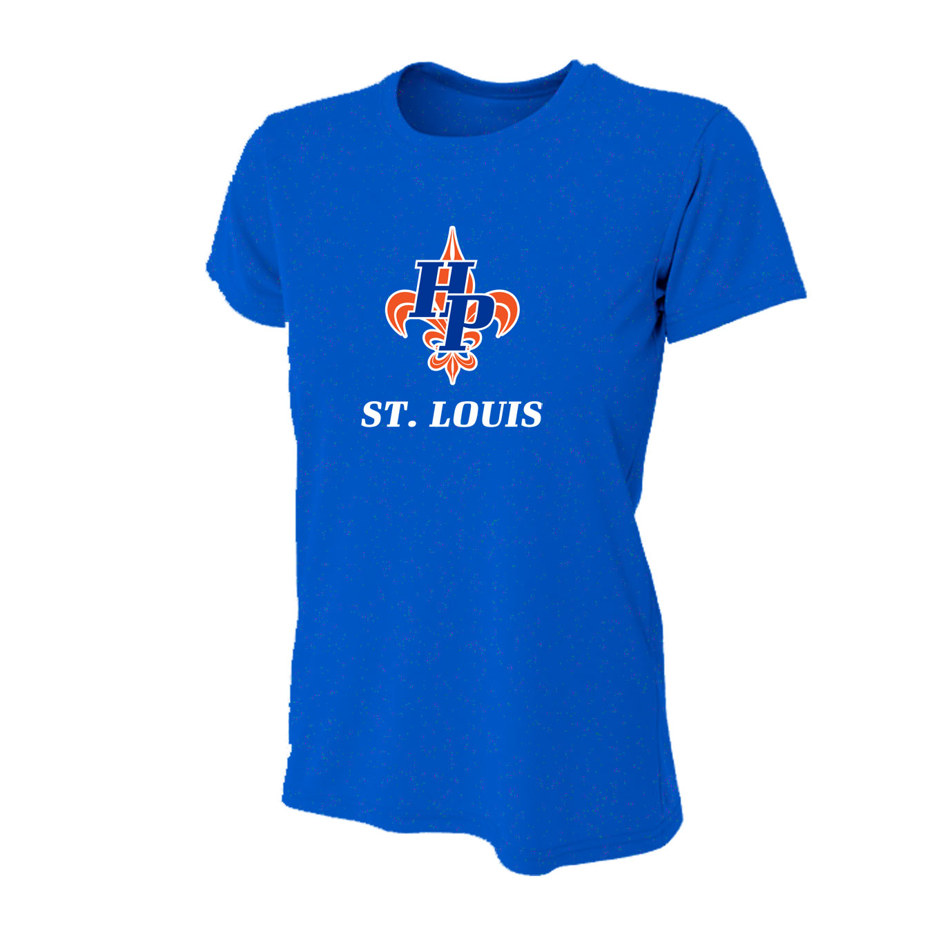 Women's Slim Fitting Performance T-shirt - Royal