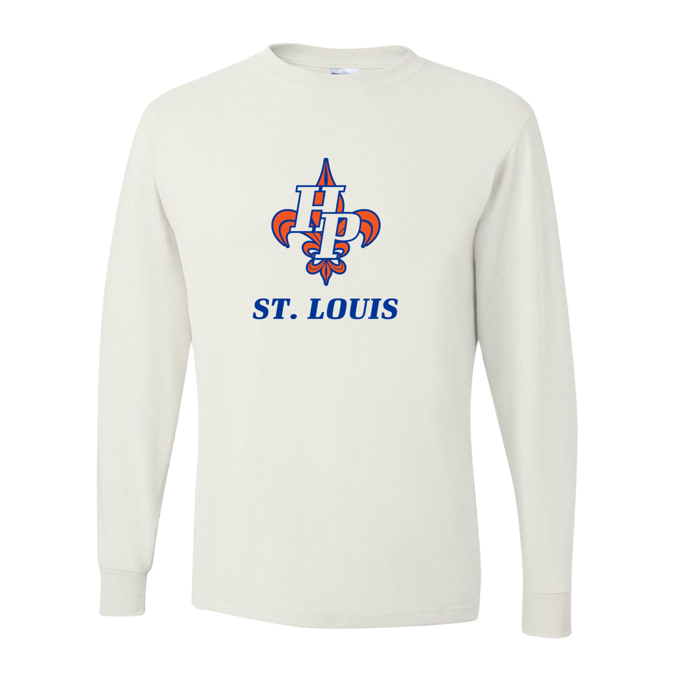 Youth Long Sleeve Performance Shirt - White