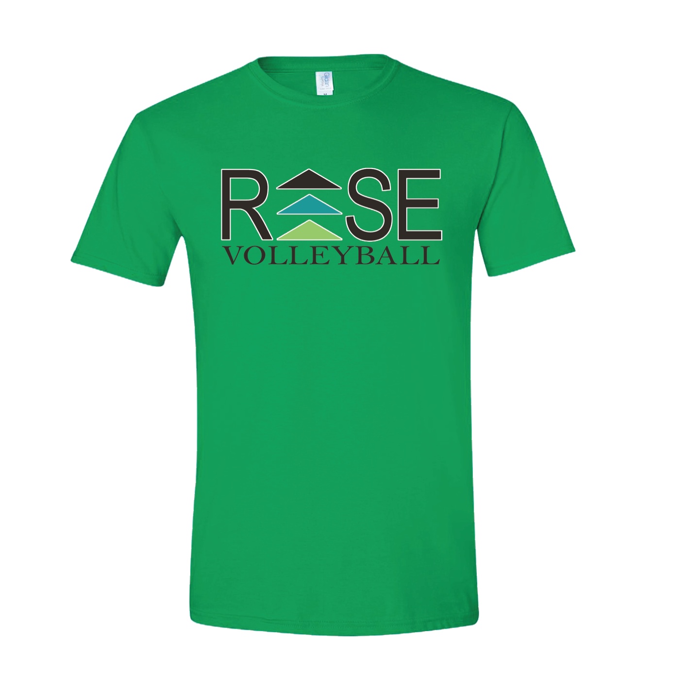 Classic T-Shirt - Irish Green - Logo Text Drop