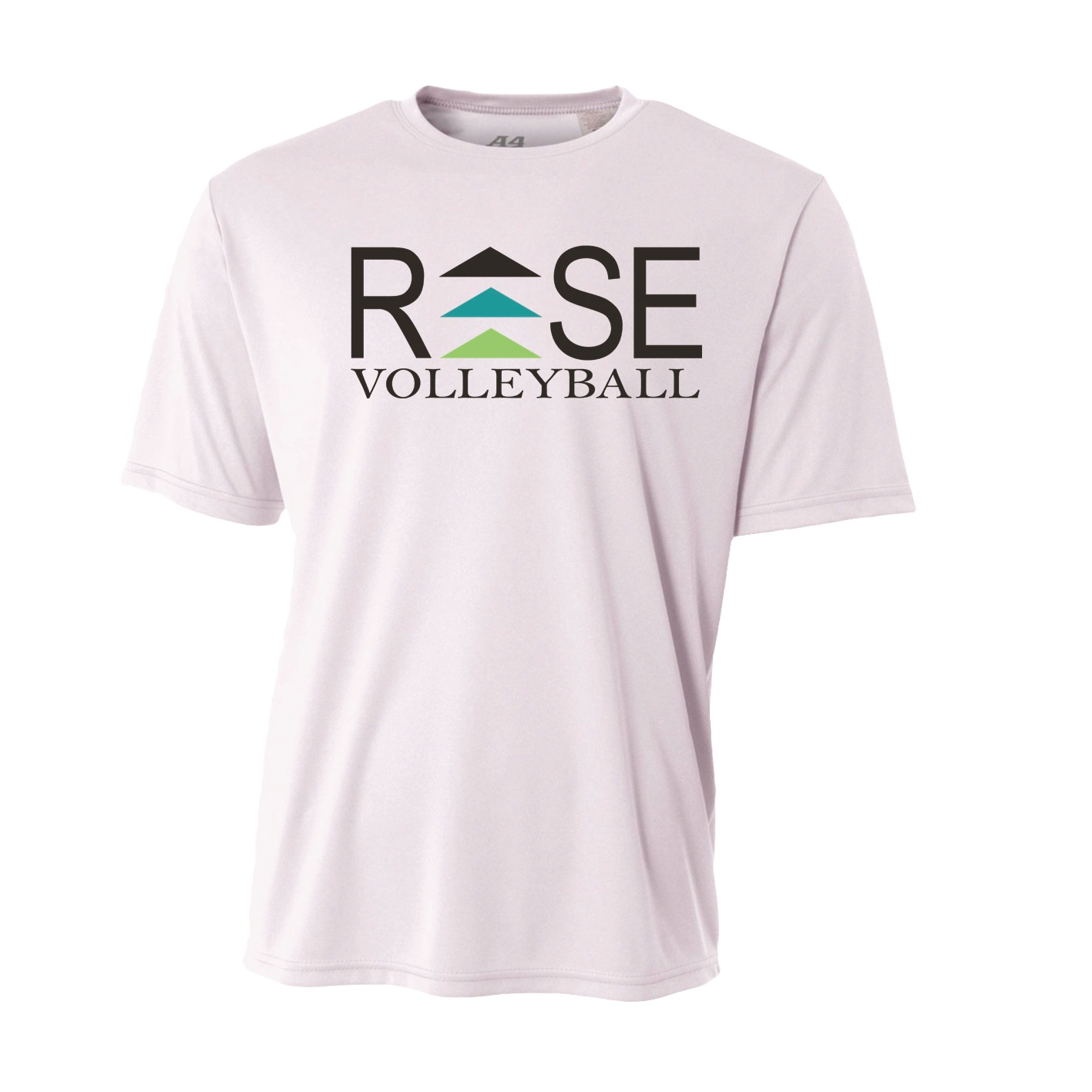 Performance T-Shirt - White - Logo Text Drop