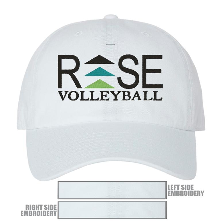 47 Brand Clean Up Cap - White - Hat Embroidery