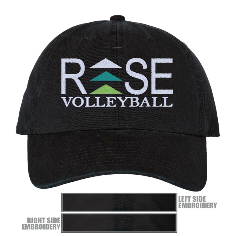 47 Brand Clean Up Cap - Black - Hat Embroidery