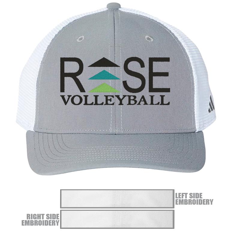 Adidas Trucker Cap - Grey Three - Hat Embroidery