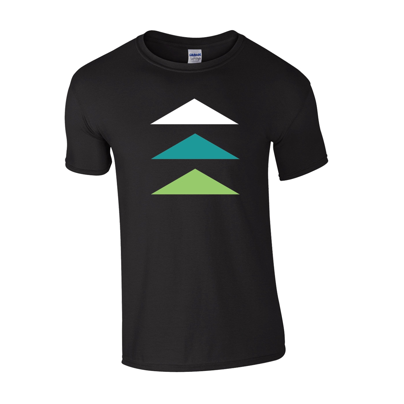 Classic T-Shirt - Black - Logo Text Drop