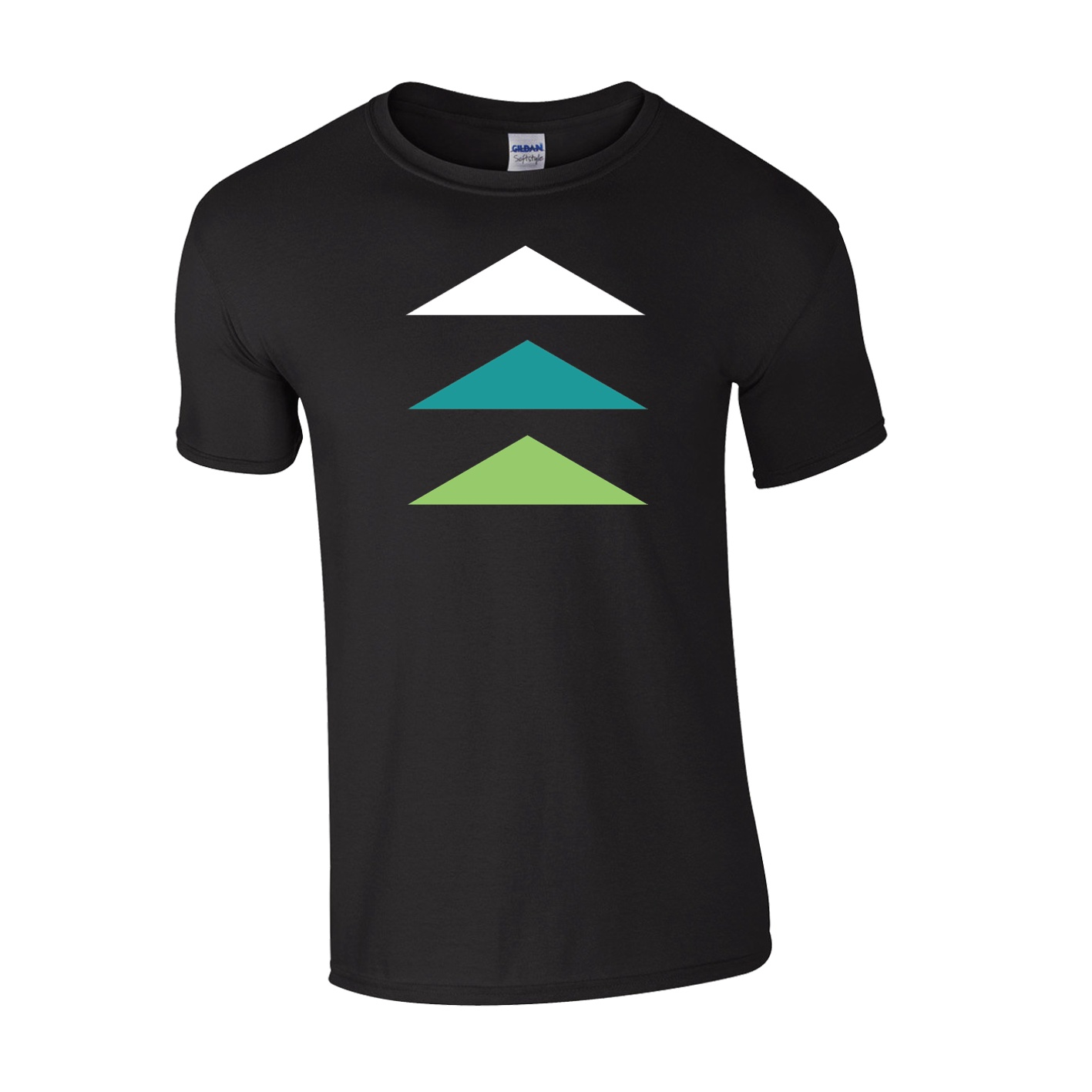 Youth Classic T-Shirt - Black - Logo Text Drop
