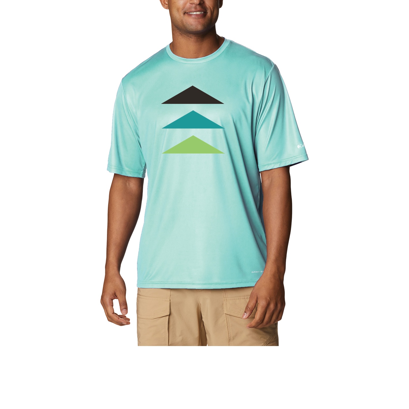 Men's Terminal Tackle Short Sleeve Shirt - Gulf Stream - Logo Text Drop