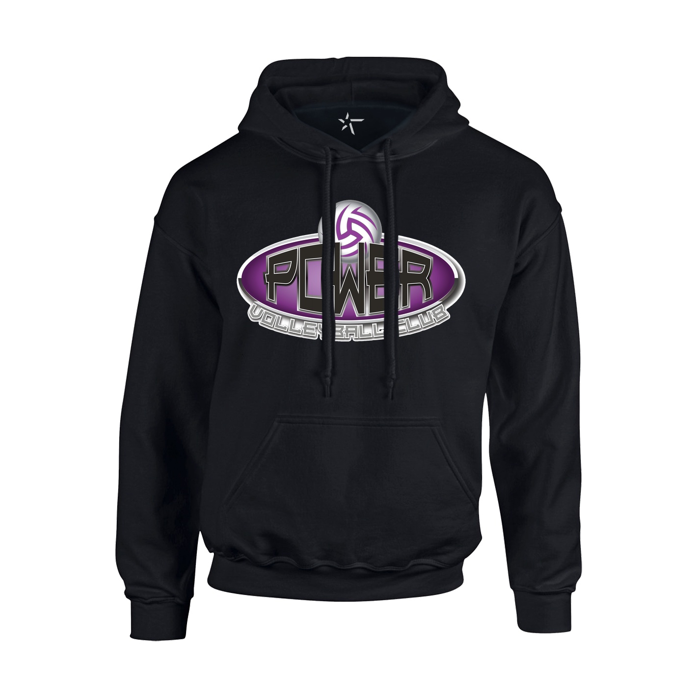 Fleece Hoodie - Black