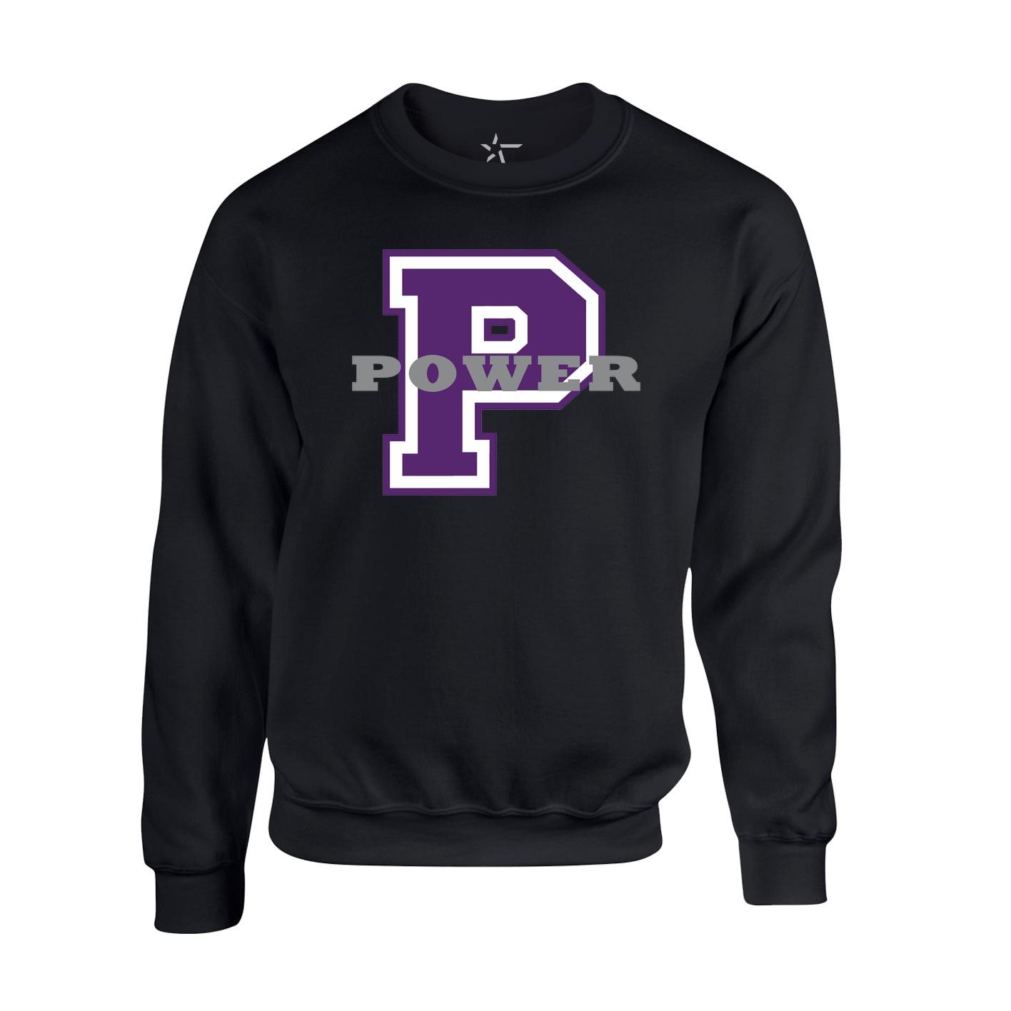 Fleece Crewneck - Black