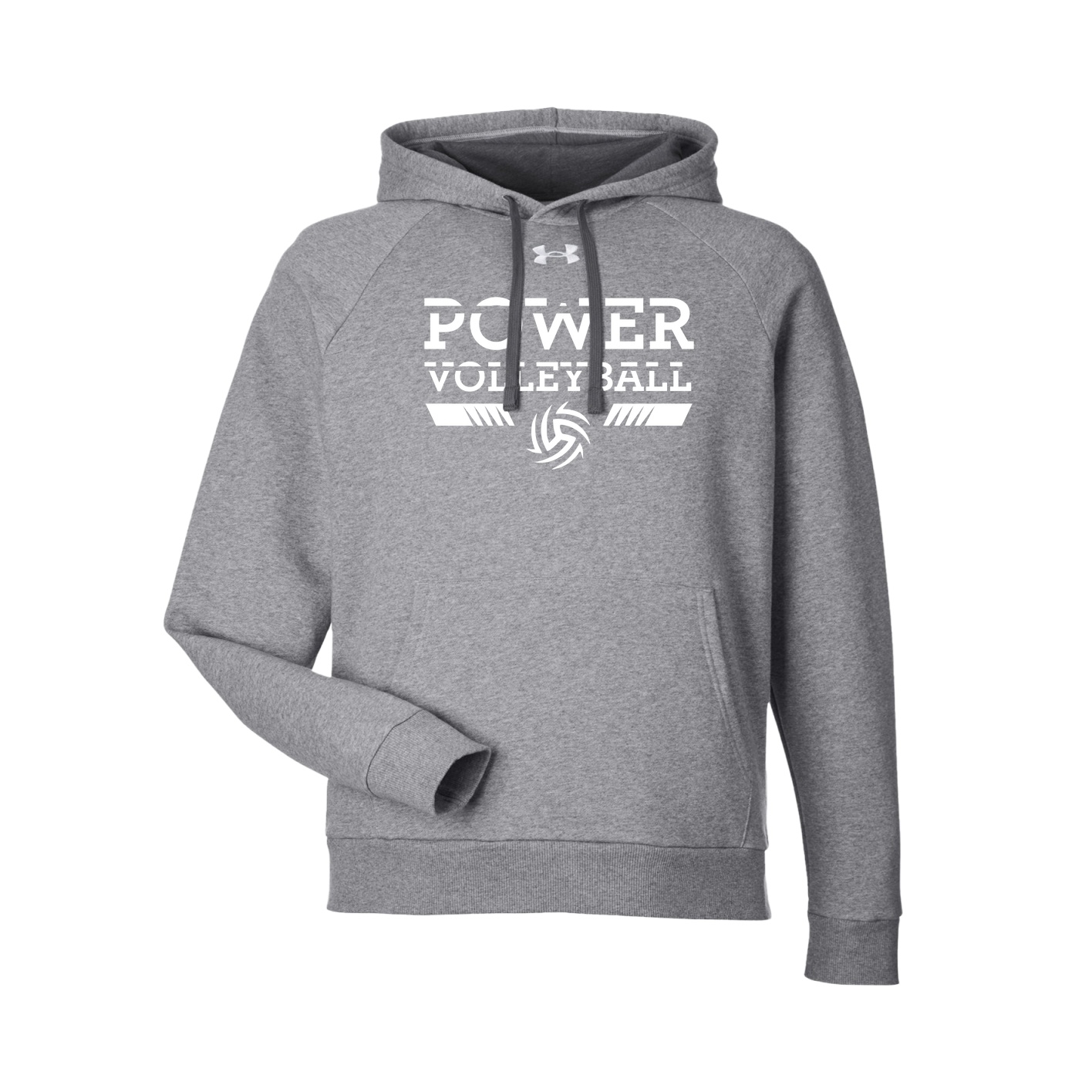 UA Rival Fleece Hooded Sweatshirt - Grey Light Heather