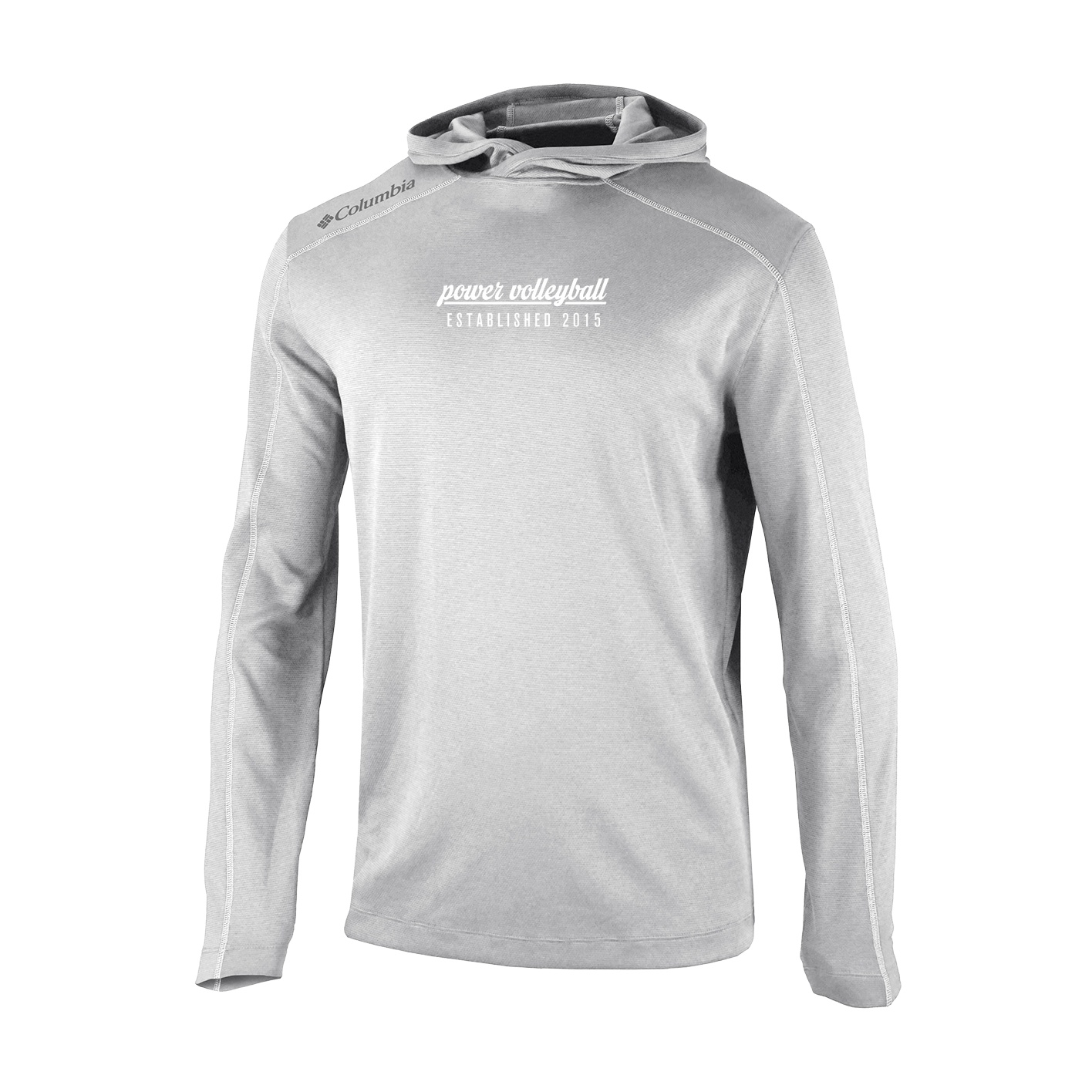 Men's Omni-Wick Shotgun Hoodie - cool grey