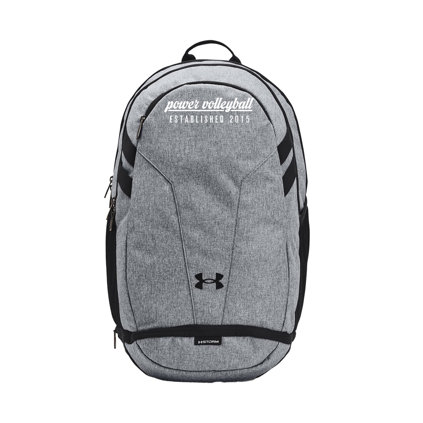 UA Hustle 5.0 Team Laptop Backpack - Pitch Grey