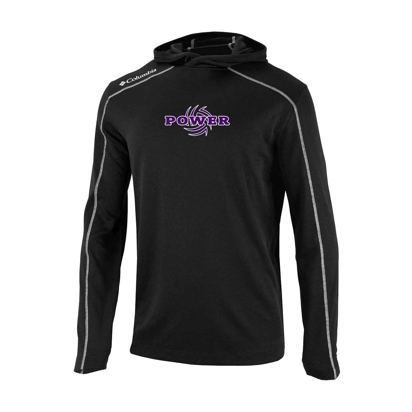 Men's Omni-Wick Shotgun Hoodie - black