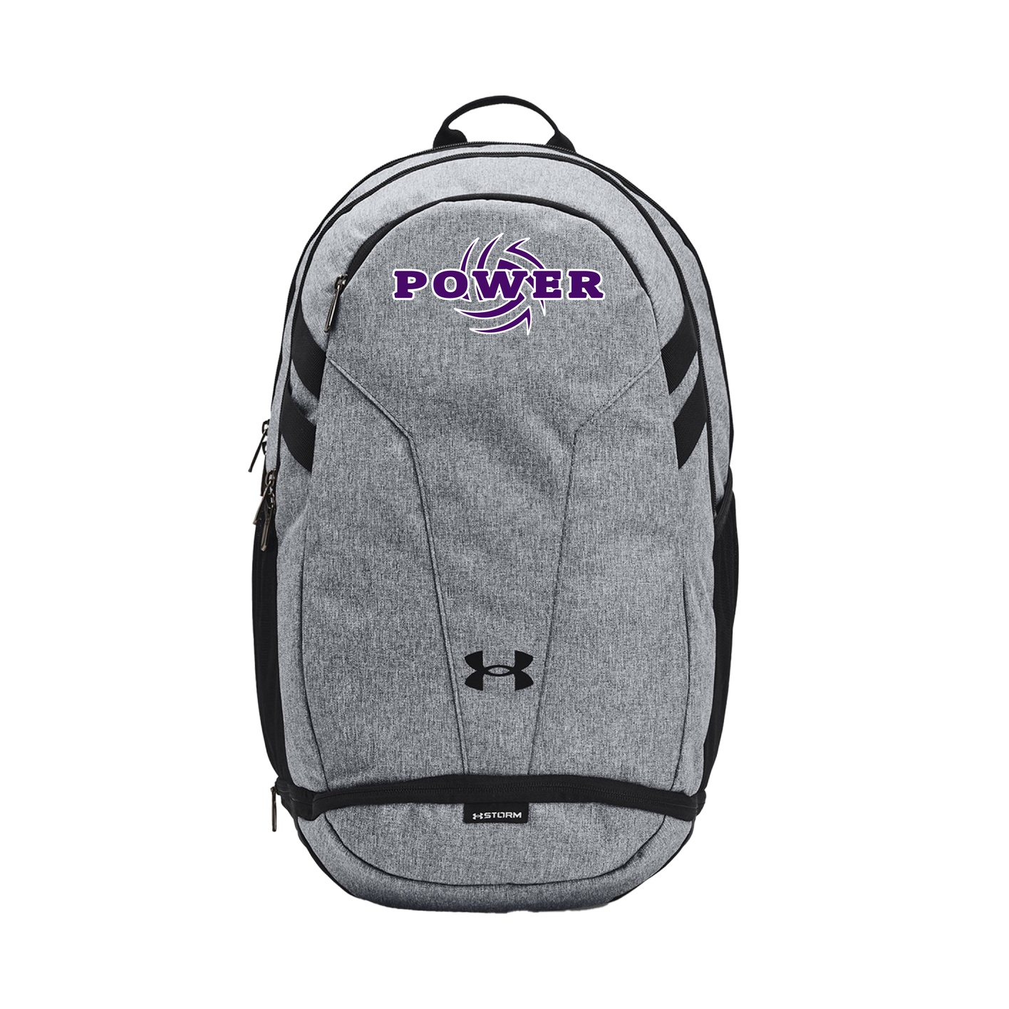 UA Hustle 5.0 Team Laptop Backpack - Pitch Grey