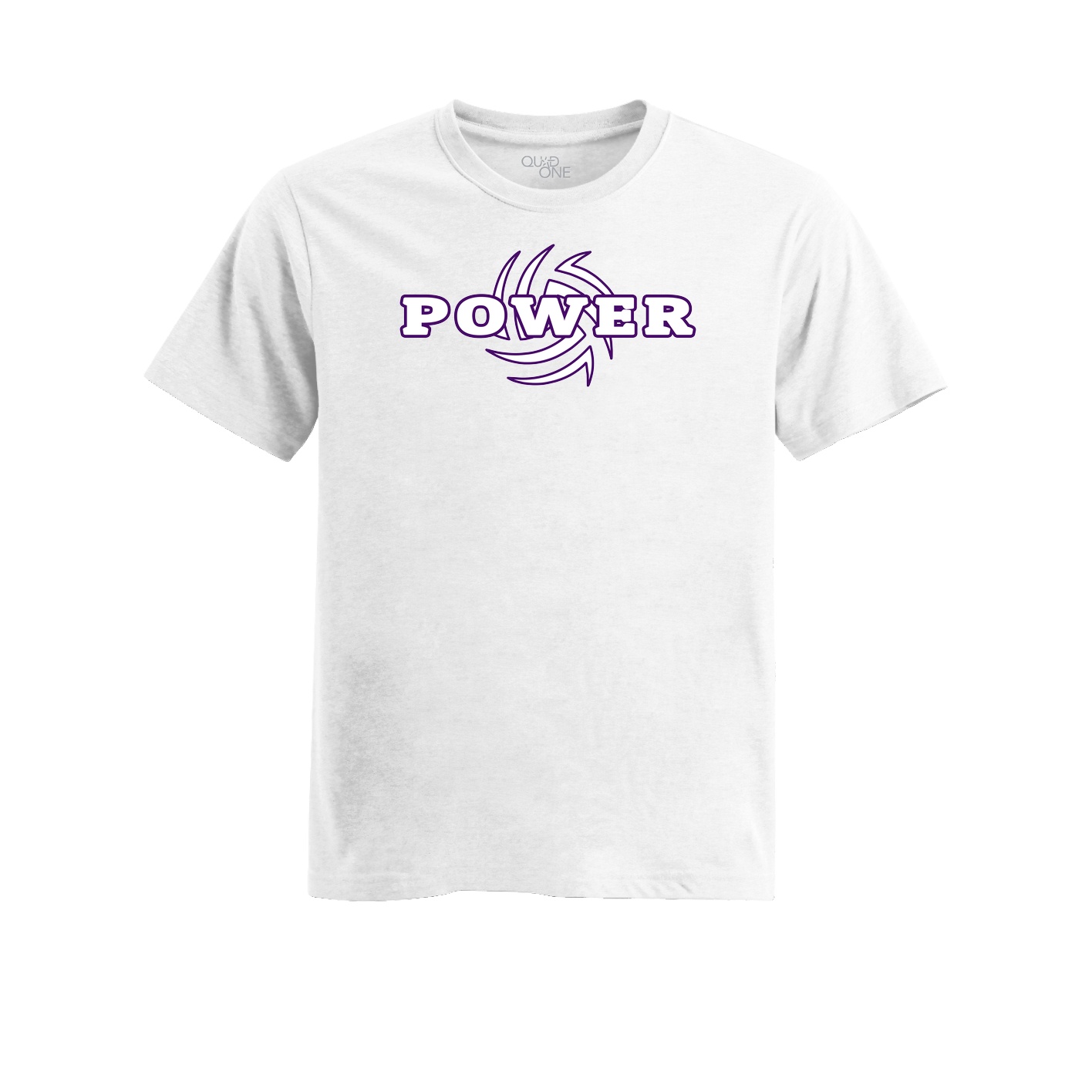 Womens Fitted Triblend Tee - Heather White