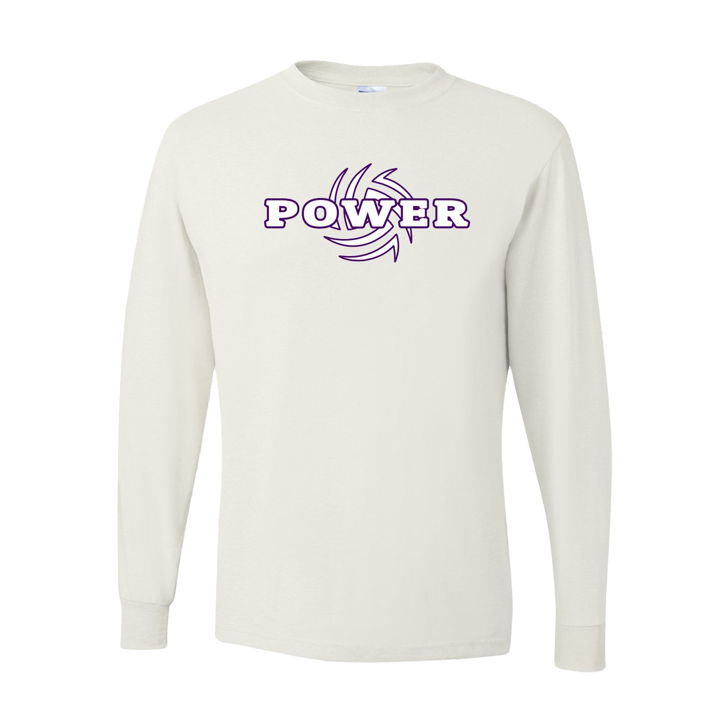 Dri-Power Long Sleeve T-Shirt - White