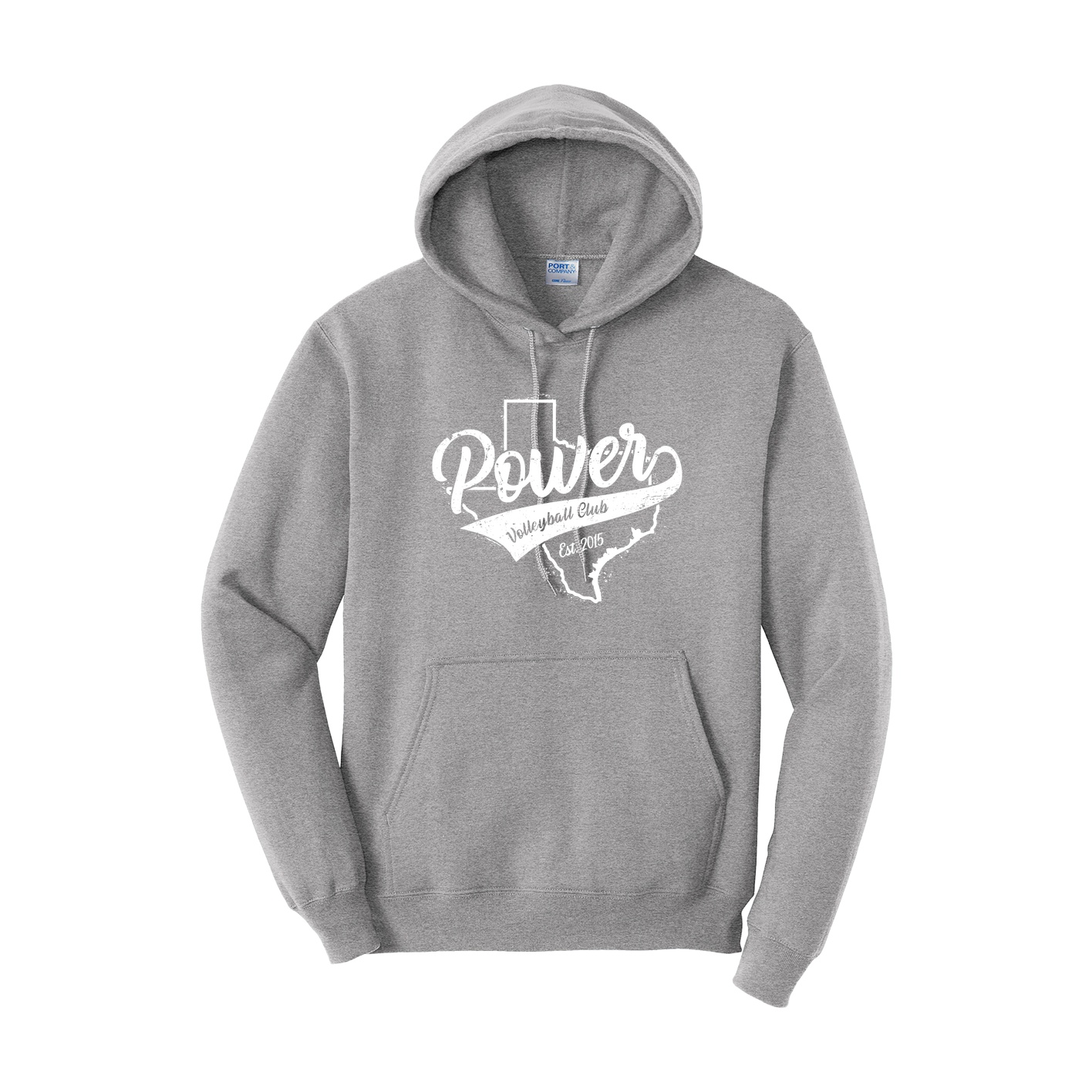 Port & Company Tall Core Fleece Pullover Hooded Sweatshirt - athletic heather